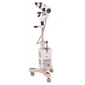 COLPOSCÓPIO BINOCULAR PE 7000 V RODÍZIOS DIVISOR CÂMERA DE VÍDEO – MEDPEJ