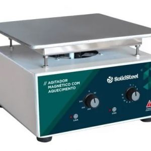 AGITADOR MAGNÉTICO COM AQUECIMENTO - SOLIDSTEEL