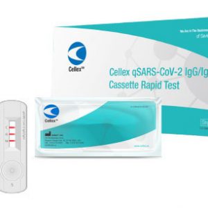 TESTE RÁPIDO CELLEX QSARS-COV-2 IGG/IGM