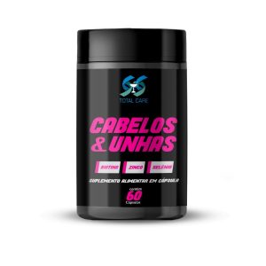 Suplemento Cabelos e Unhas 30 capsulas