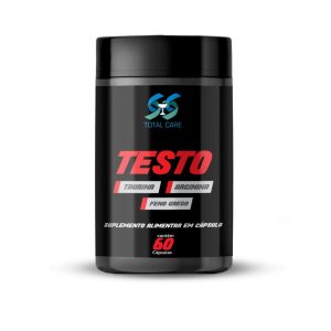 Suplemento Testo com Taurina, Arginina e Feno Grego - 60 capsulas