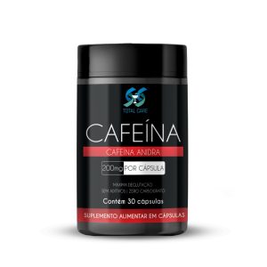 Suplemento Cafeina Anidra 200MG - 30 Capsulas